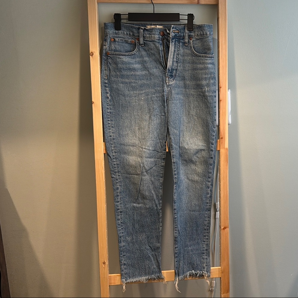 Madewell Blue Skinny Jeans Classic Denim